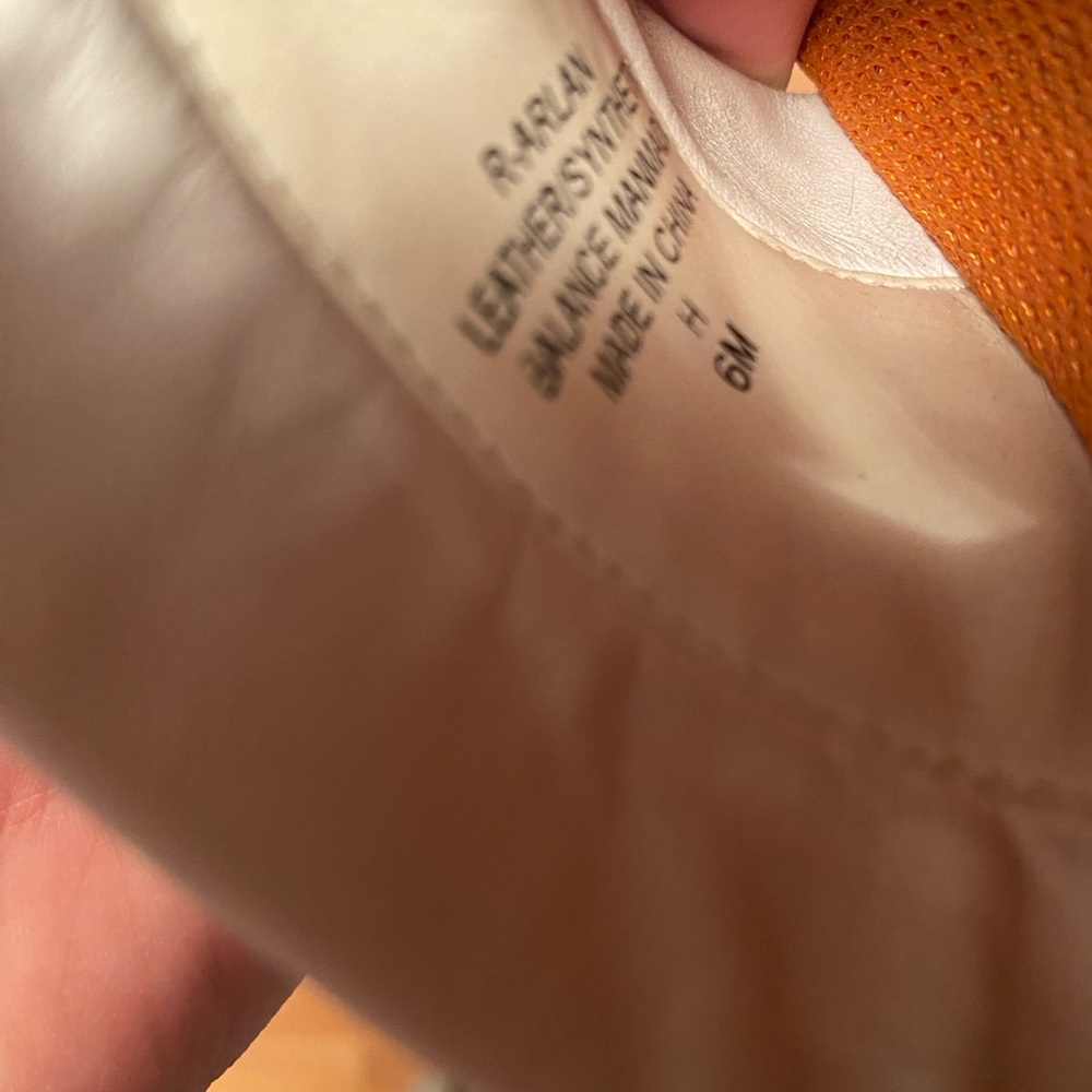Vintage orange Nine West platform sandal - Picture 5 of 6